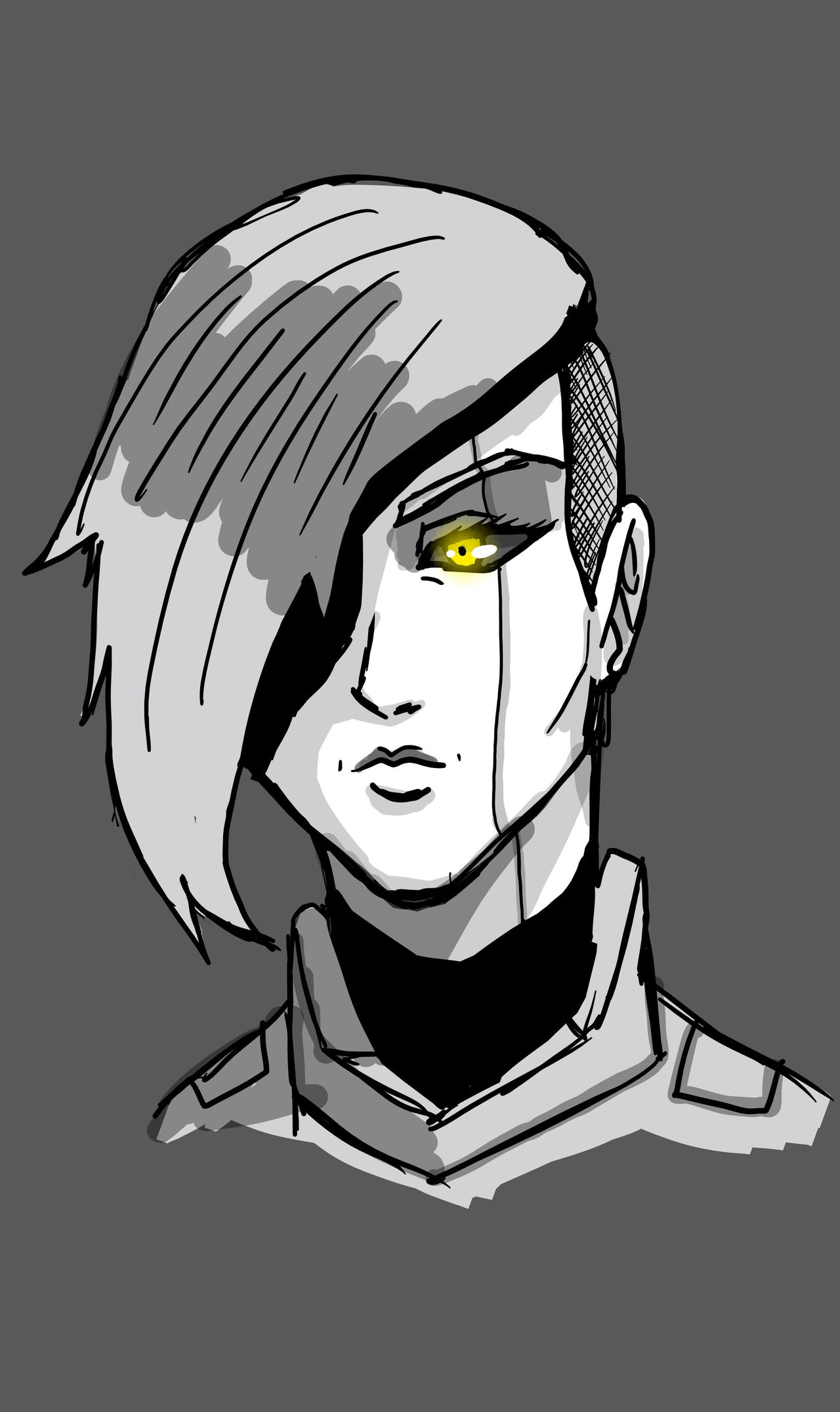 Human Glados by tomprime99 on DeviantArt