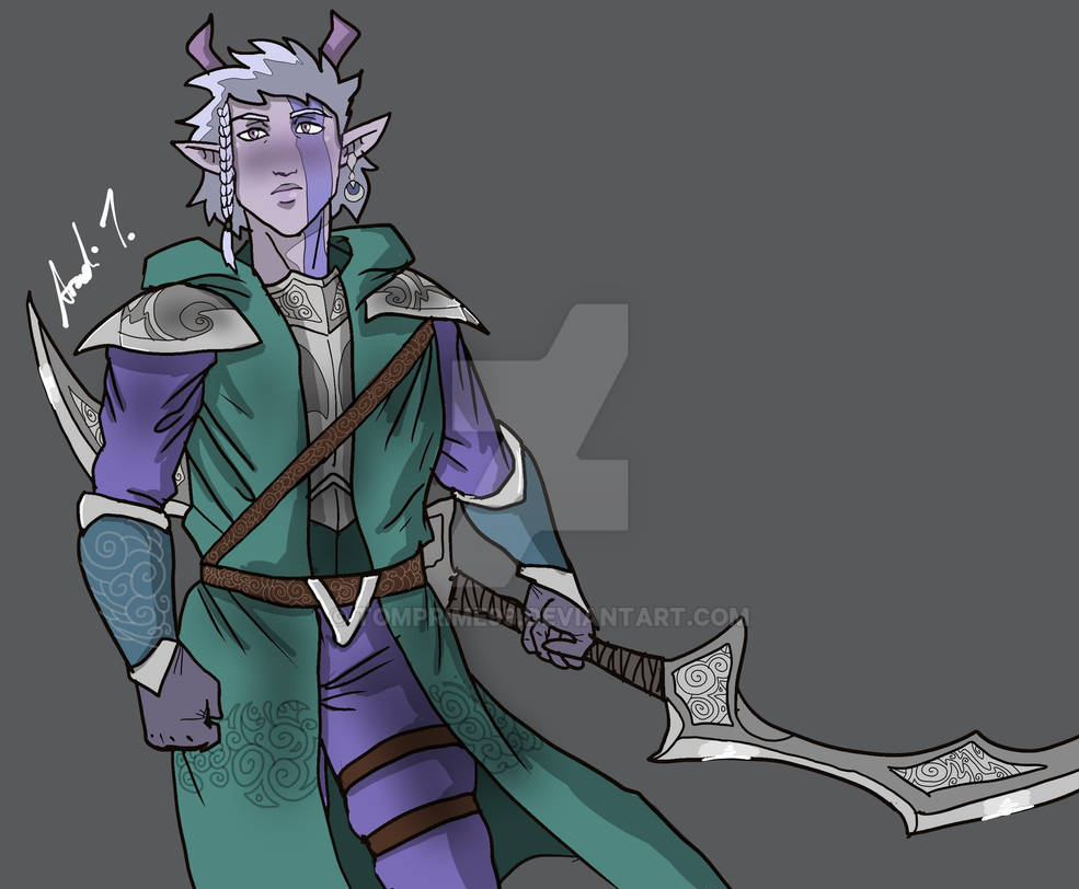 Elf Commission by tomprime99 on DeviantArt