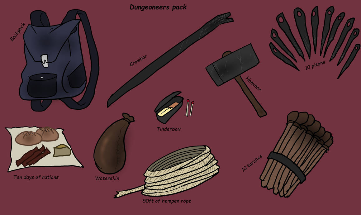 Dungeoneers Pack by tomprime99 on DeviantArt