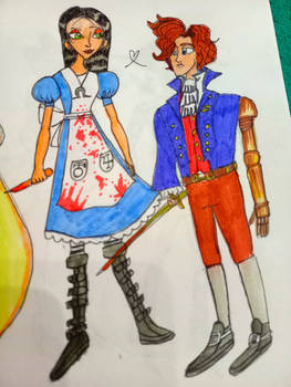 Alice Liddell x Pinocchio.