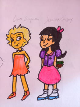 Lisa Simpson x Jessica Lovjoy