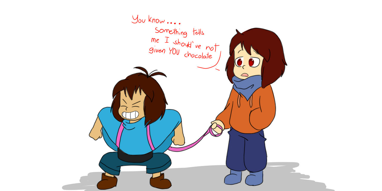 Frisk No By TheToMat0 On DeviantArt