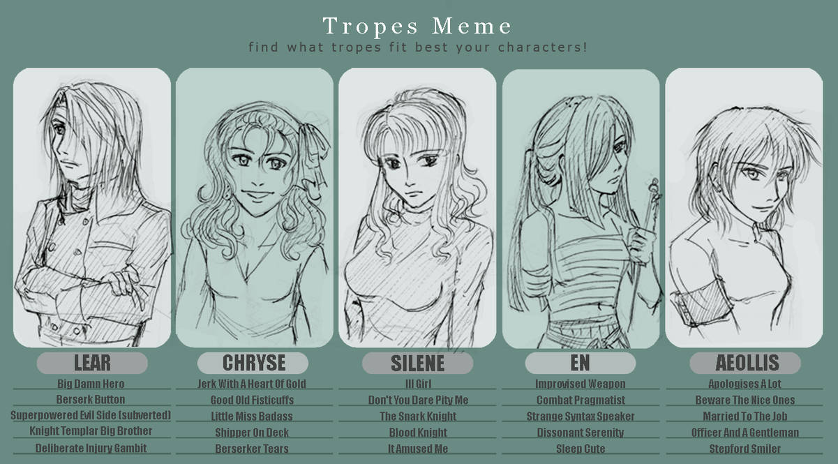 TV Tropes Meme by Ophelion on DeviantArt