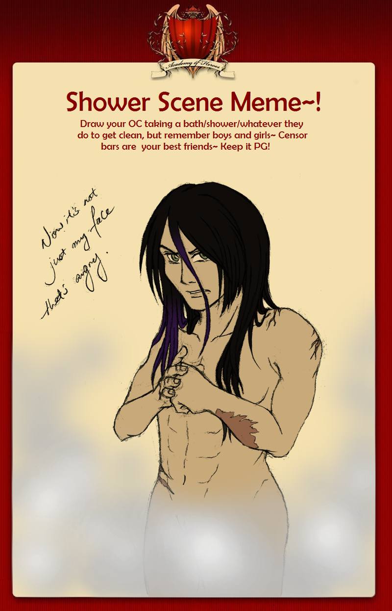Aoh Aeo S Shower Meme By Ophelion On Deviantart