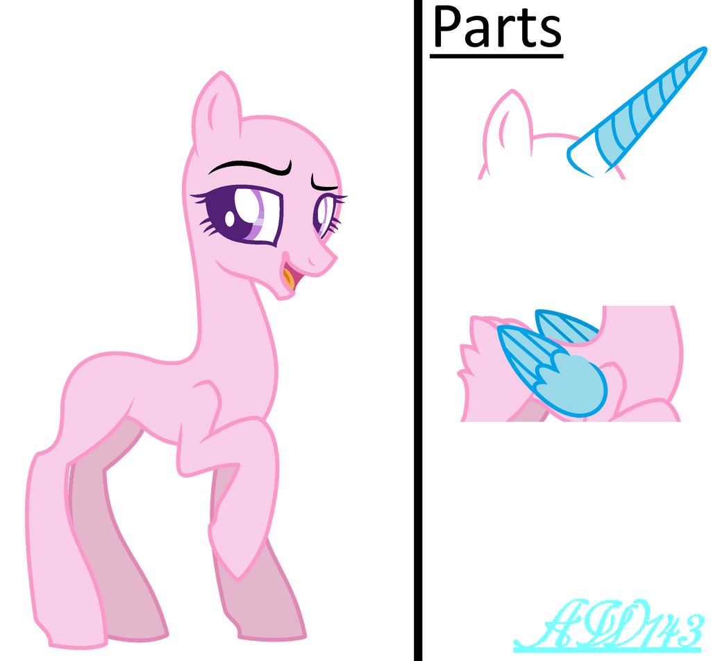 Mlp Base Color Guide 9 :Mlp Base: 9# I'm better by ArcticWinds143 on DeviantArt