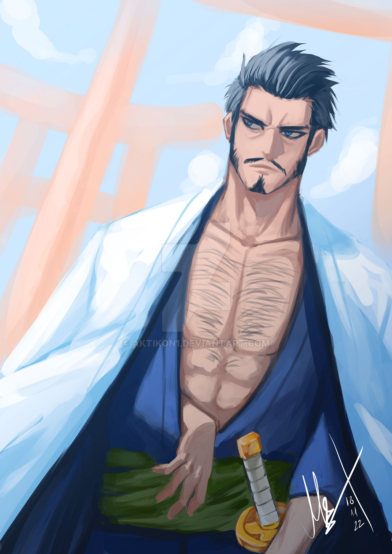 Oc Shingen Shimotsuki by aktikon1 on DeviantArt