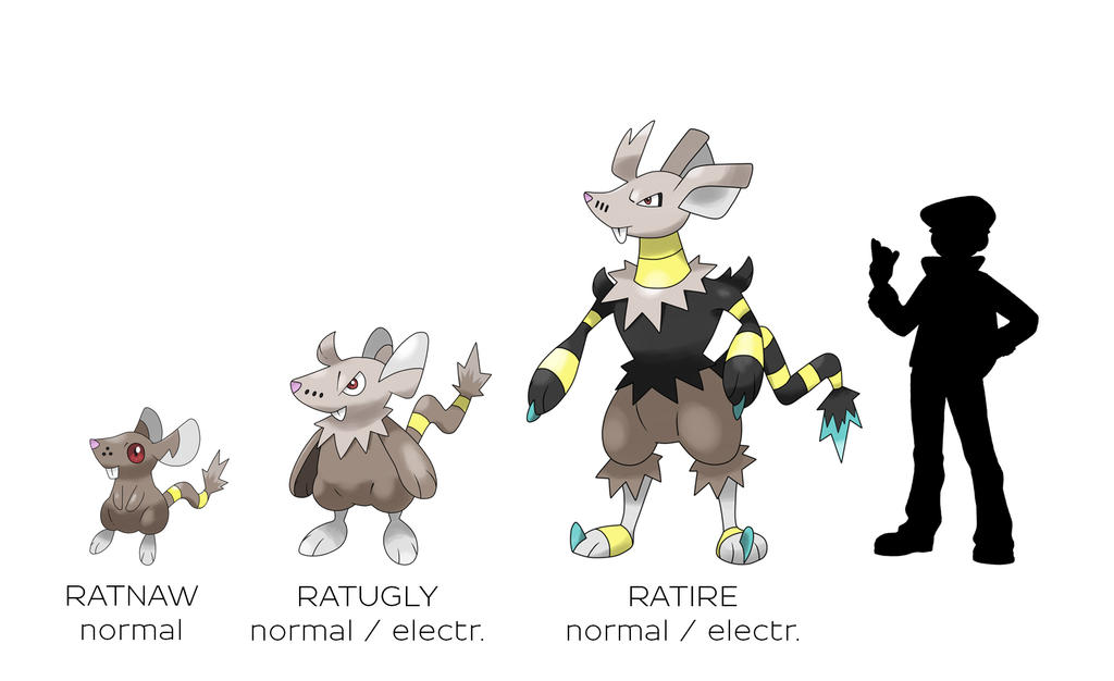 Ratnaw / Ratugly / Ratire - Rat pokemon by pokeruto123 on DeviantArt