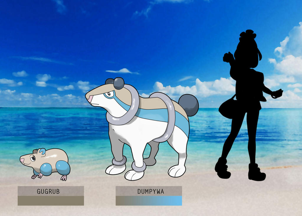 Gugrub / Dumpywa - diver pokemon by pokeruto123 on DeviantArt