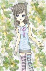 Anime Girl .:. Digital -gimp-