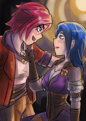 Vi and Caitlyn