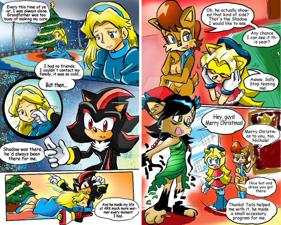 Maria Comics Cold Maria's First Christmas Pg3-4 by LiyuConberma on DeviantArt