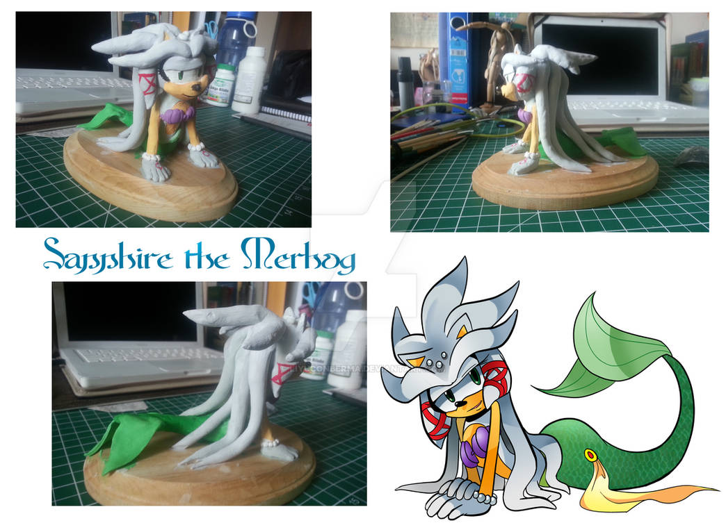 Merhog Base Sapphire the Merhog Sculpture! by LiyuConberma on DeviantArt