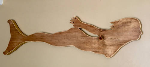 Swimming Mermaid Wall Ornament