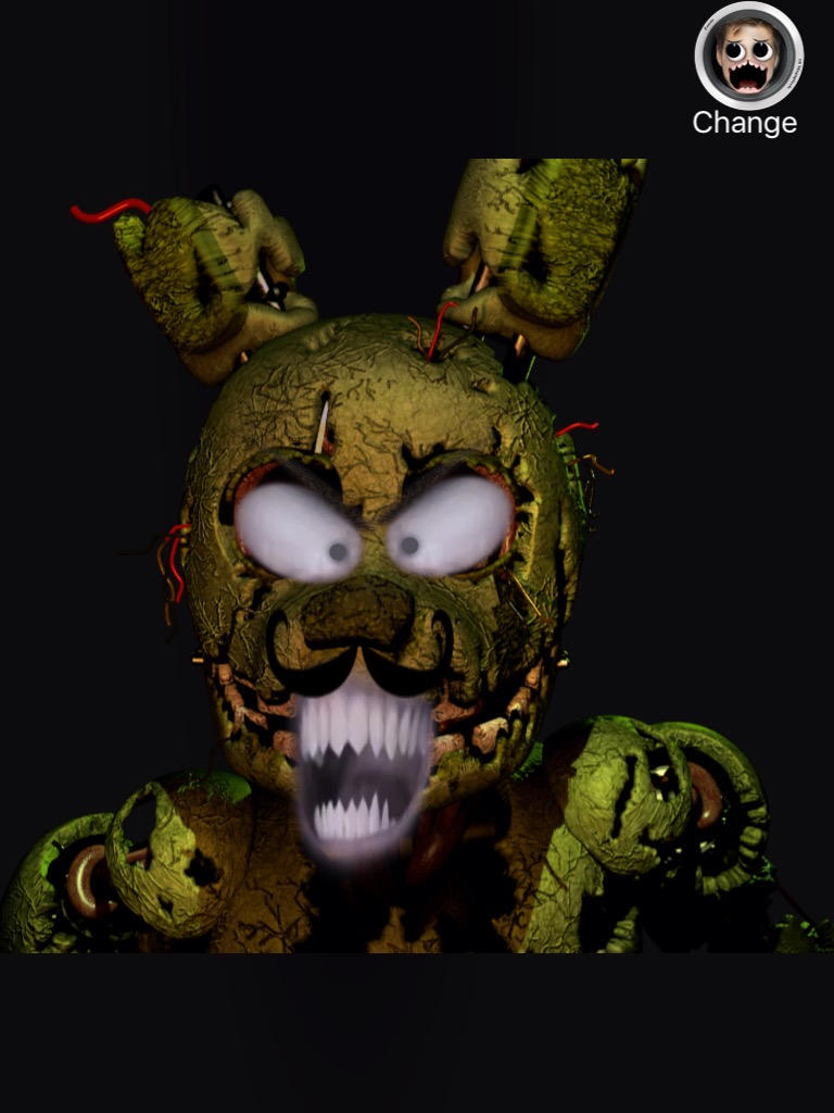 Spring Trap Scared Face Springtraps meme Face by kraidzilla on DeviantArt
