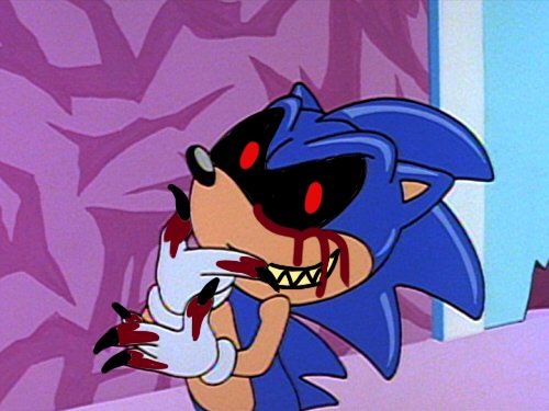 Sonic.exe Evil Trollface by CaptRiskyBoots on DeviantArt