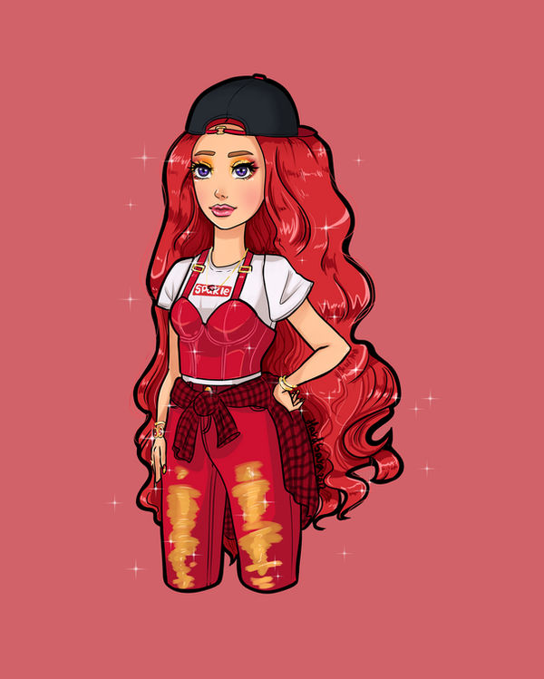 Ruby Anderson Drawing Ruby Anderson - Rainbow High by Hardsara on DeviantArt