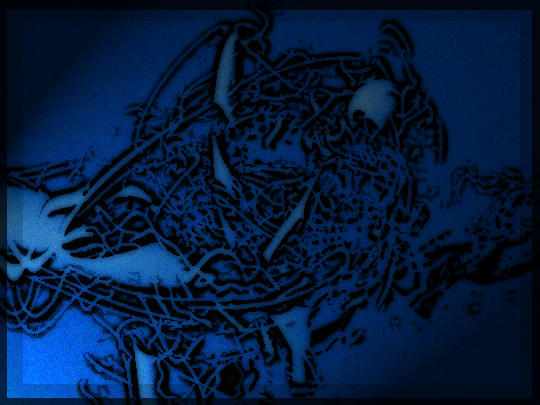 Blue Mess by foxhold9 on DeviantArt
