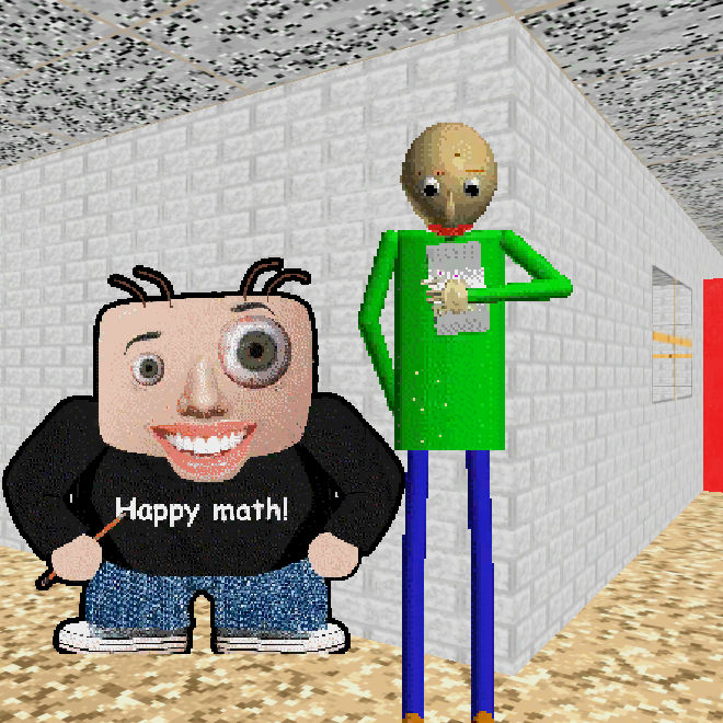 Mathpad Baldi baldi checking/grading Mathew's homework by MistahBillbert58 on DeviantArt