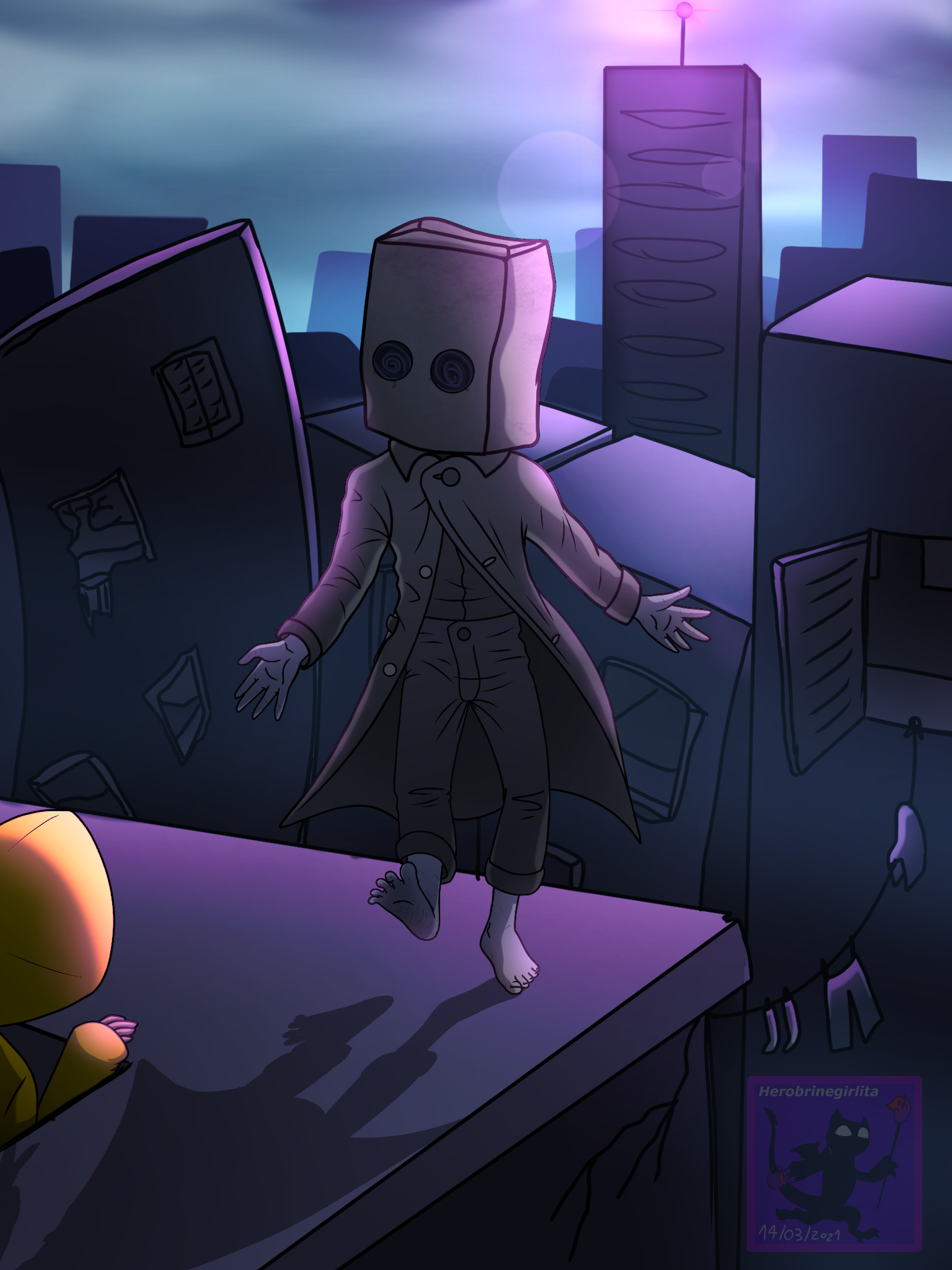 Little Nightmares 2 Mono by somequalityshit on DeviantArt