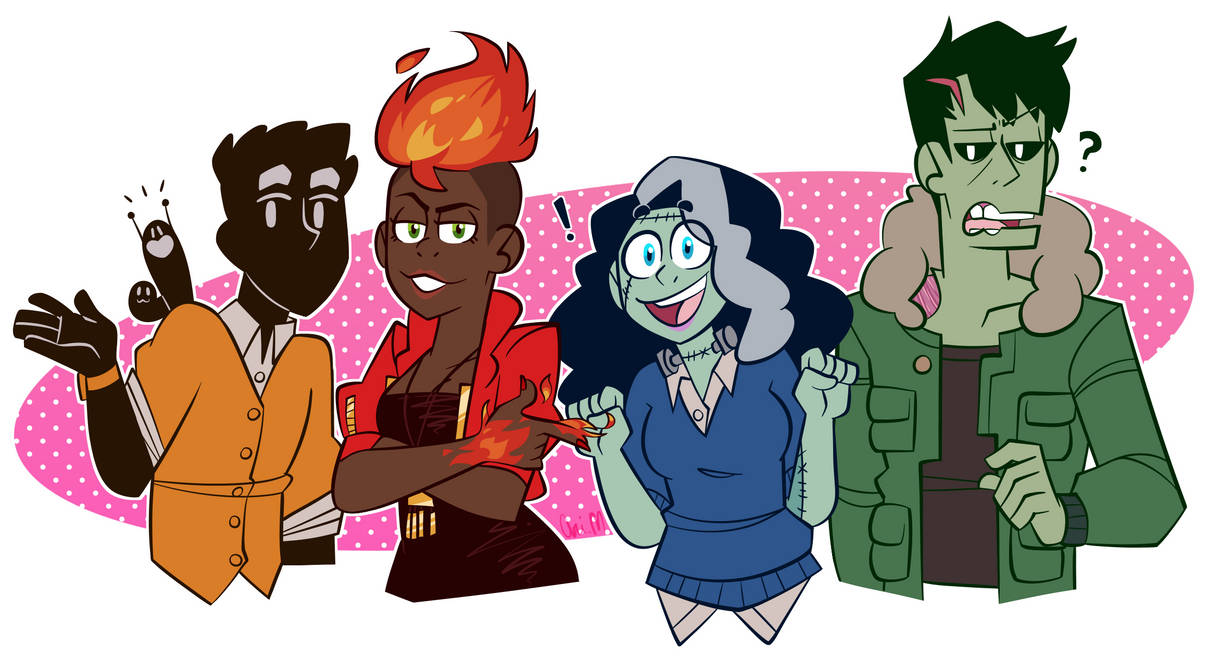 monster prom player characters by aripng on DeviantArt