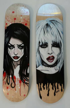 skateboard art