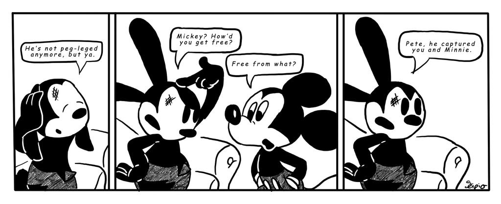 Mickey Mouse and the Time Traveler Page 04