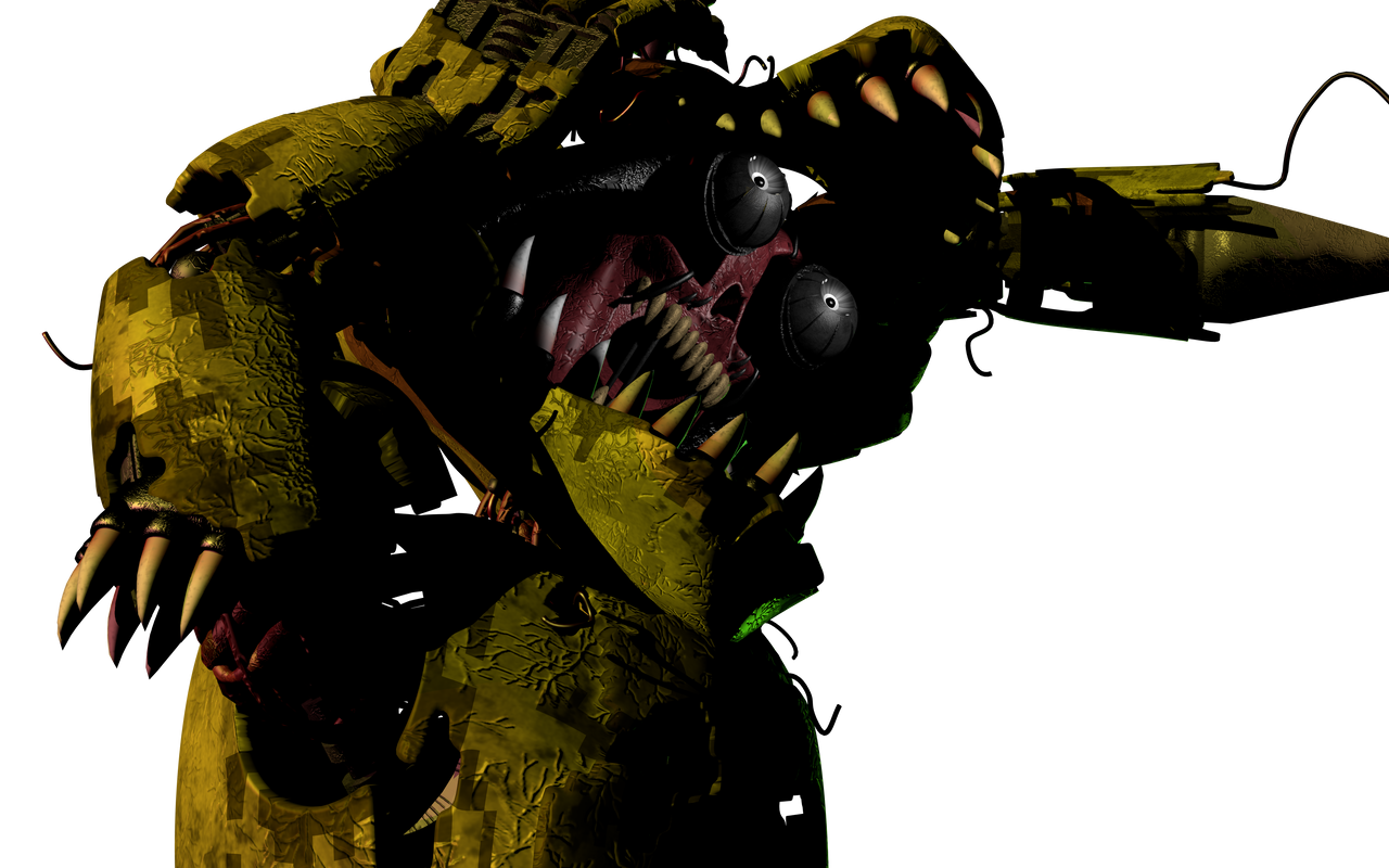 Nightmare Springtrap Teaser Original Render By DeviantArtBite