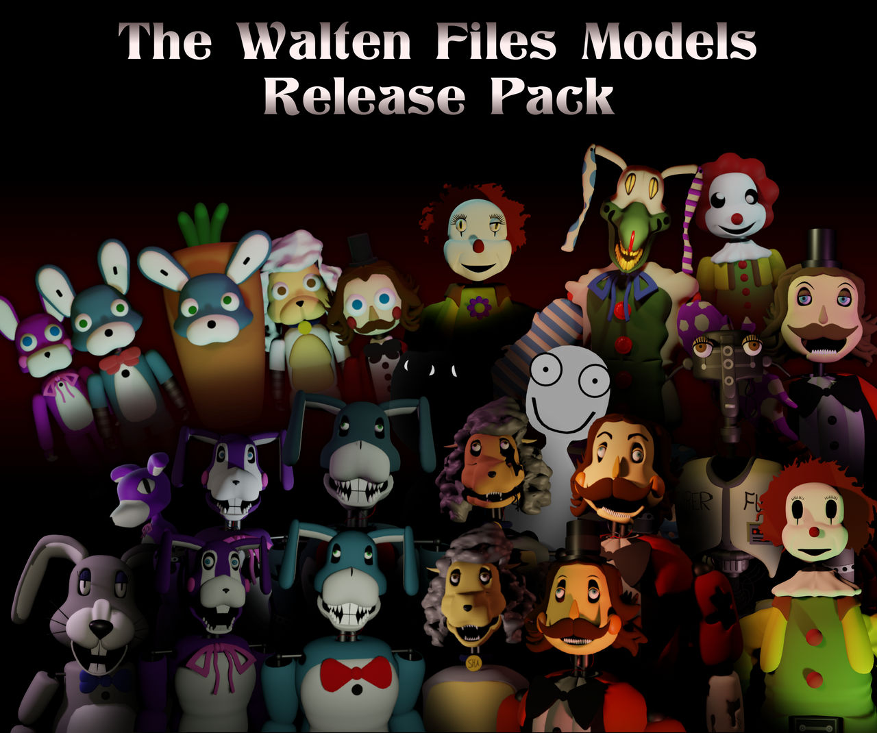 The Walten Files Models - Release Pack by DeviantArtBite on DeviantArt