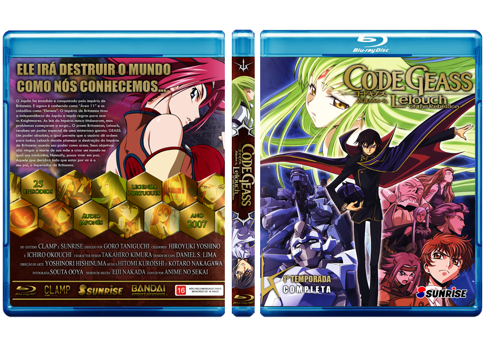 Code Geass: Lelouch of the Rebellion R1 by Daidaman on DeviantArt