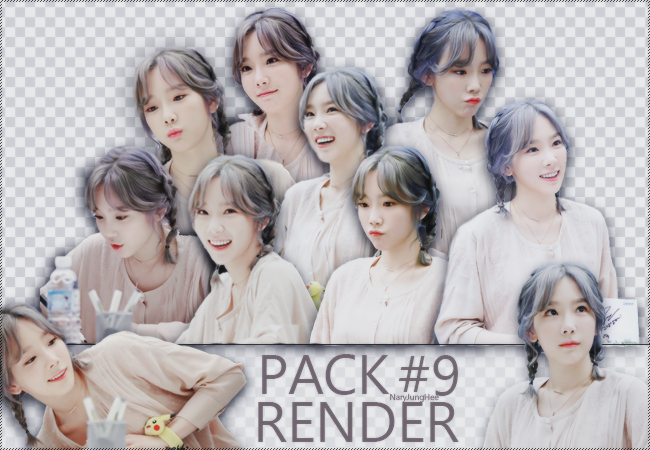 PACK RENDER #9 - TAEYEON