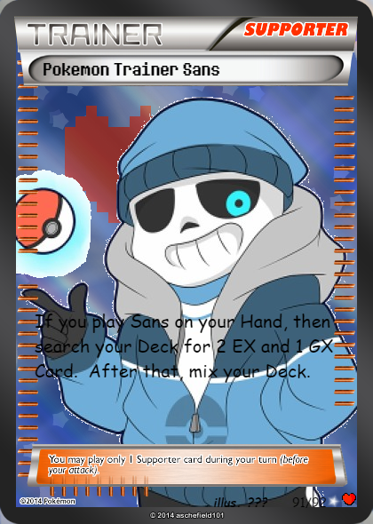 sans pokemon card Pokemon Sans 2930