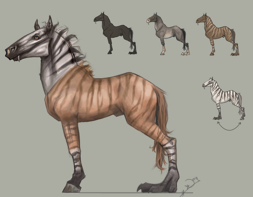 Zebrass zebroid hybrid 01. by Notesz on DeviantArt