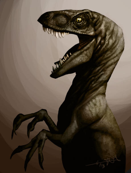 Zombie Raptor Deviantart raptor. by Notesz on DeviantArt
