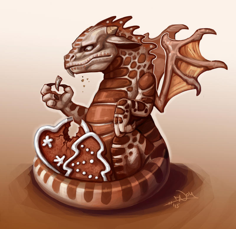 Gingerbread Dragon By Notesz On Deviantart Gingerbread Dragon By Notesz On Deviantart