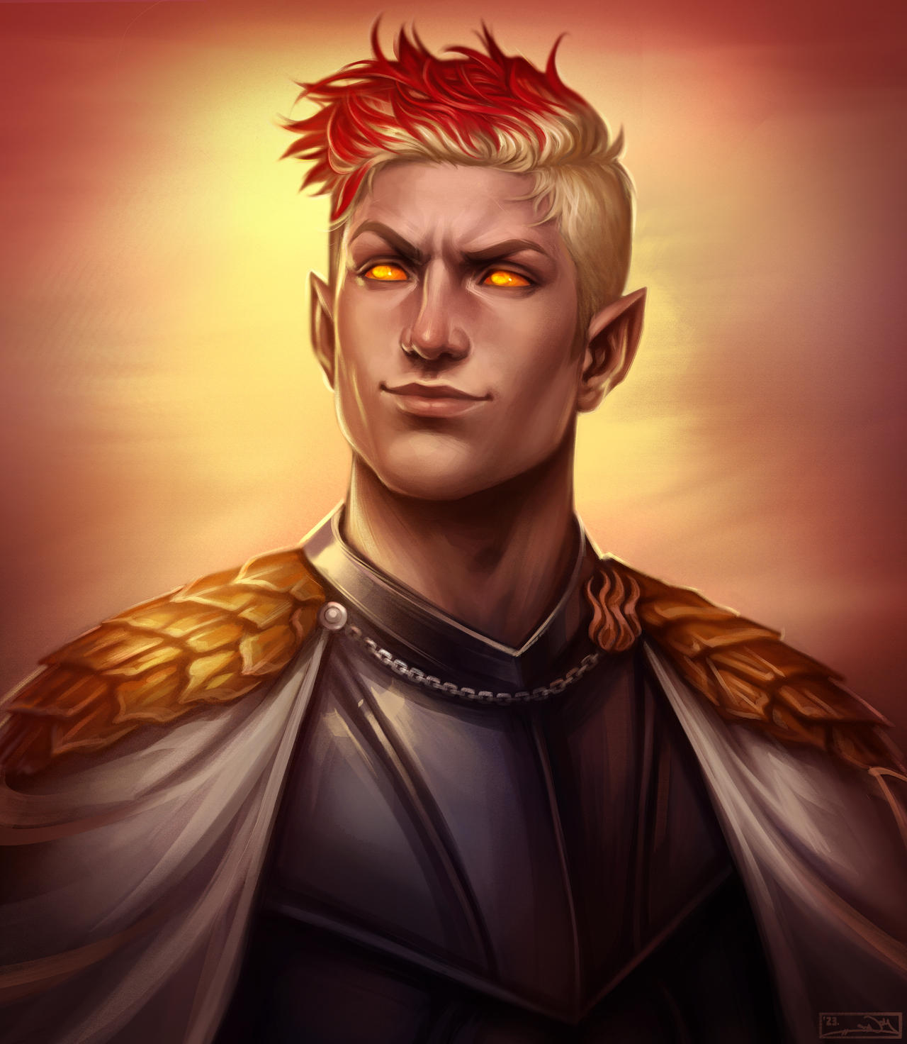 portrait CM. Kyros by Notesz on DeviantArt