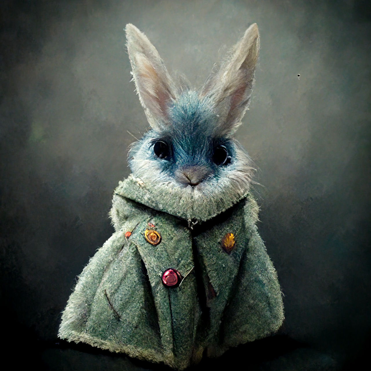 PAIN Bunny In coat ultra realistic highly detailed by JuicyXJ13 on