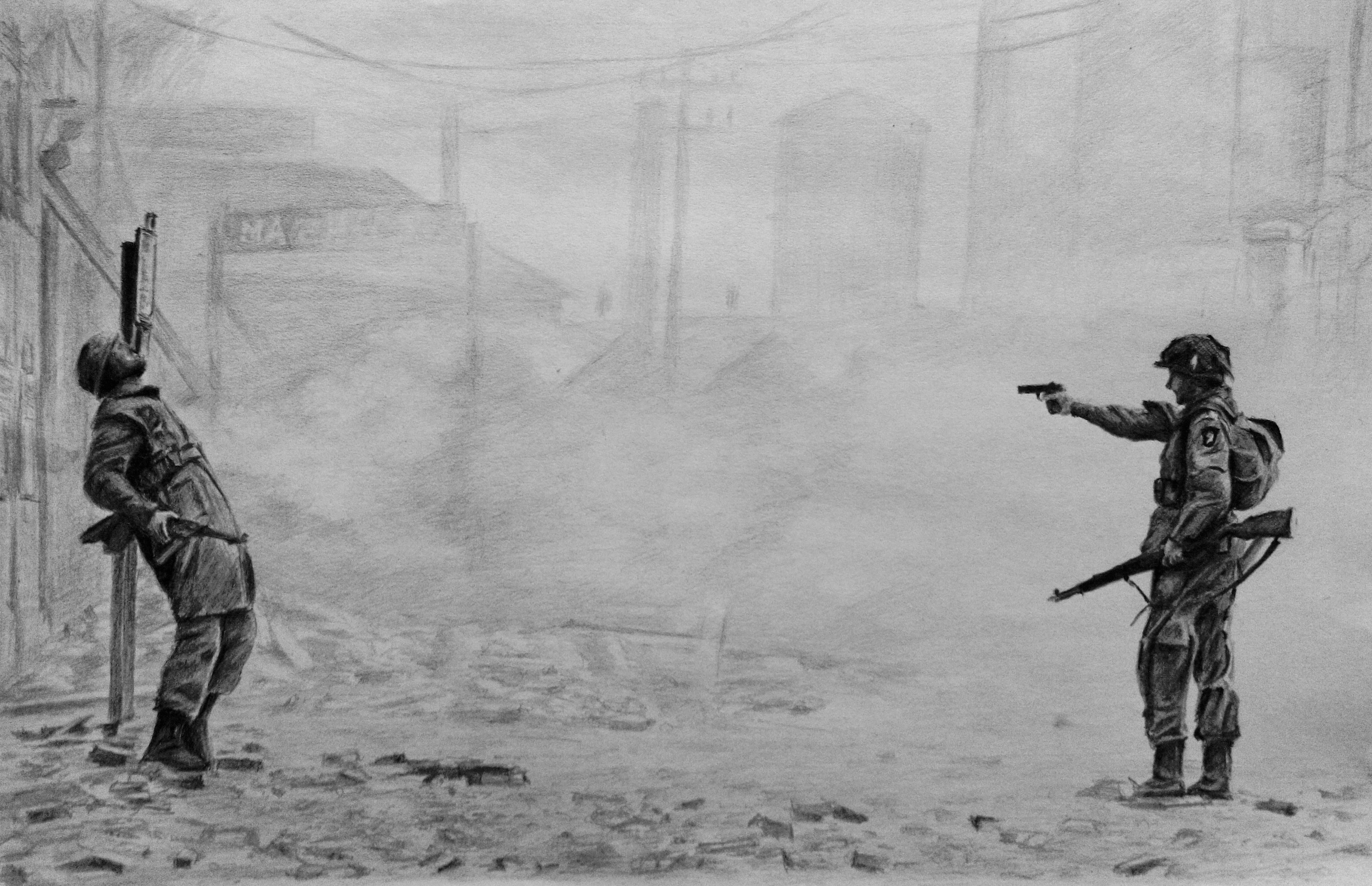 Band of Brothers battle of Carentan