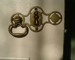 Georgian door brass