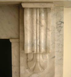 Marble Fireplace.