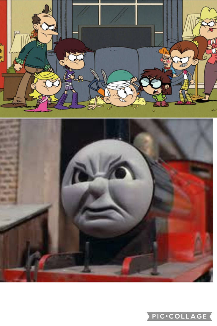 James angry at the loud house for fighting lincoln by ...