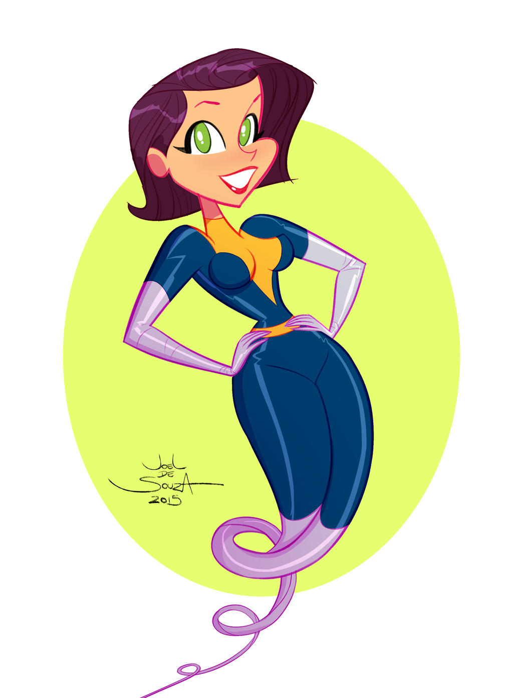 Elastine (Rita Leal) By Jfsouzatoons by rodriguis on DeviantArt