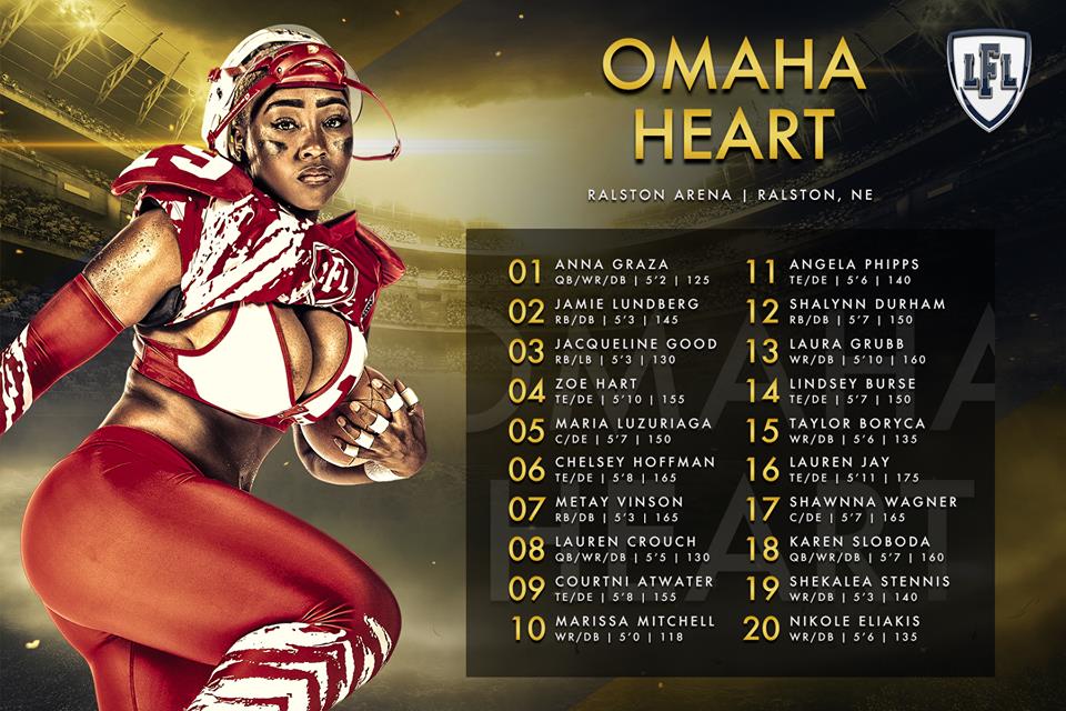 Omaha Heart 2019 Roster by ourlfl on DeviantArt