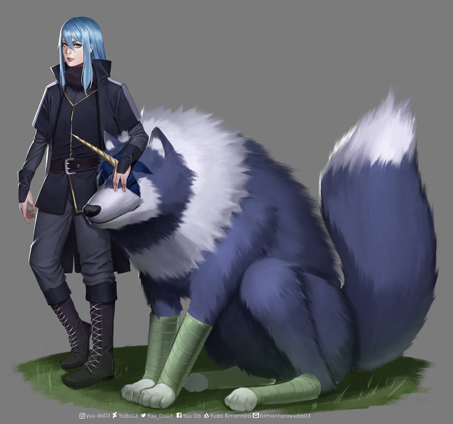 Rimuru and Ranga by Yuda03 on DeviantArt