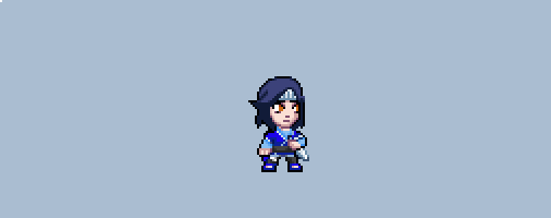 Aotsuki Ayame pixel chibi