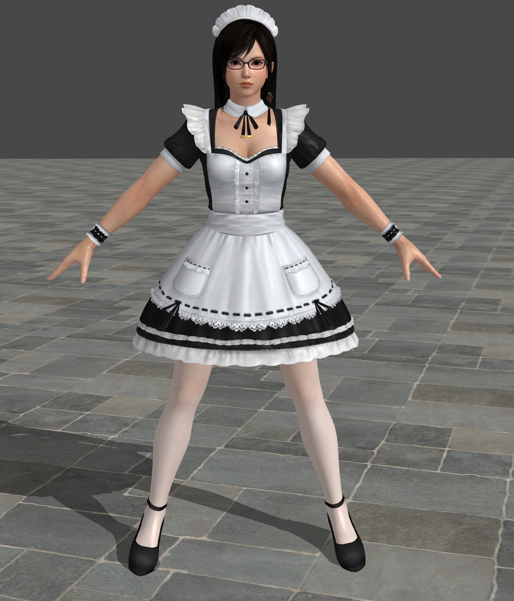 Dead or Alive 5 Ultimate Maid Kokoro by Irokichigai01 on DeviantArt