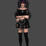 DOA5U Hitomi Gothic