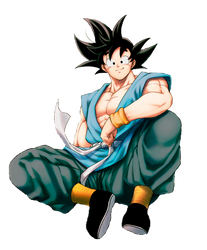 Son Goku or Kakaroto (Dragon ball GT) Render