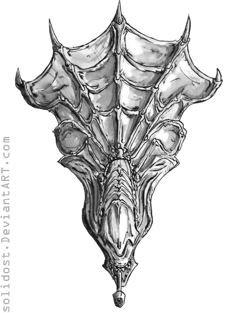 pic Deviantart Xenomorph Queen Art queen alien by solidost on deviantart