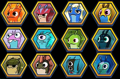 Battle For Slugterra Slugs By Rabidsquirlzz On Deviantart