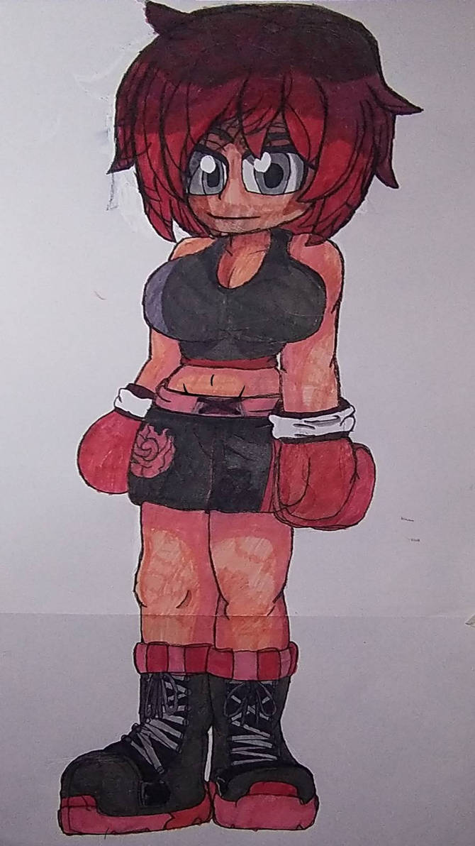 RUBY ROSE in Custom Cast Boxing by FreddyFan95 on DeviantArt